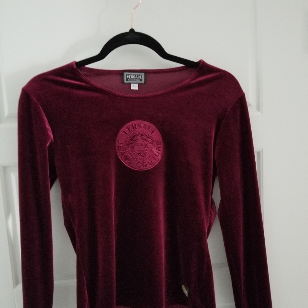 Vintage Versace Long Sleeve Pullover